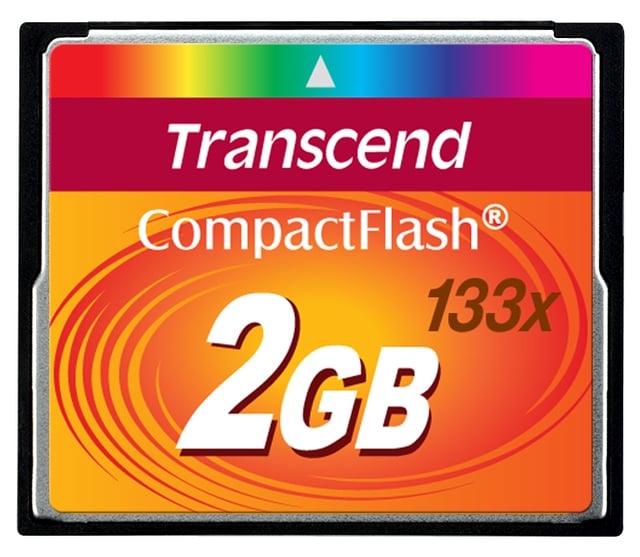 Transcend TS2GCF133 CompactFlash 133, 2GB 133x