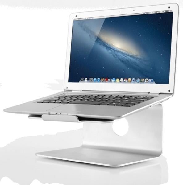 Neomounts NSLS050 Notebook desktop-mount, 10-17", 5 kg, Aluminium, Silver