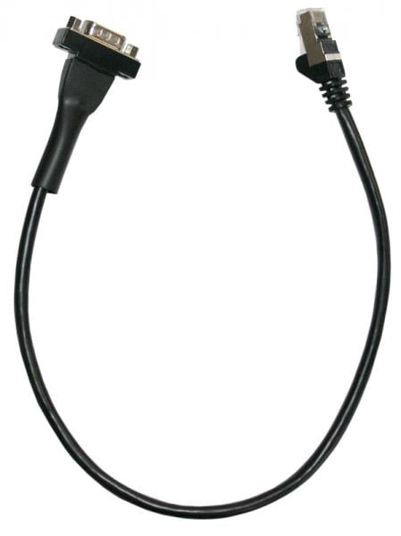 Shuttle POR01 D-sub adapter cable for POS01 X50V4/X50V5, RJ-45, D-Sub, Male/Female, 0.4 m, Black