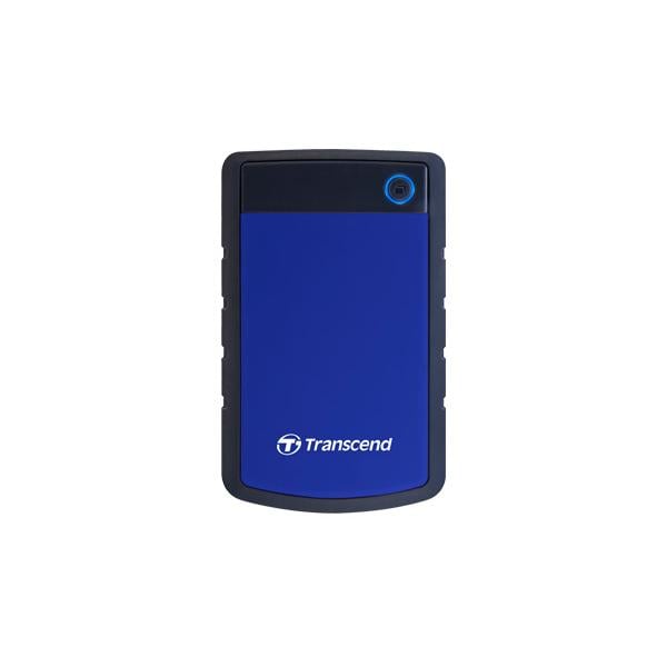 Transcend TS4TSJ25H3B StoreJet 25H3 External HDD, 4TB, USB3.1 Type-A, SATA3 6Gbps, Navy Blue