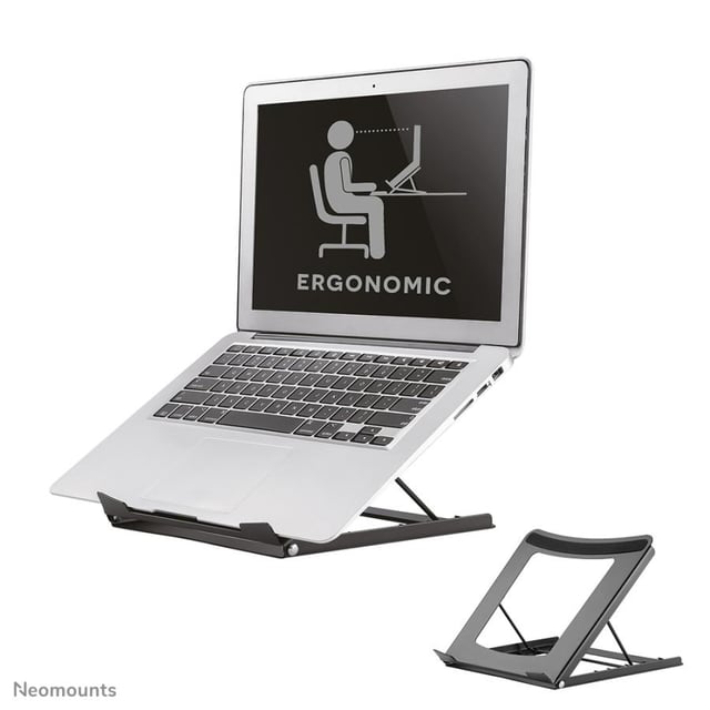 Neomounts NSLS075BLACK iPad/notebook standard, 10-17", 5 kg, 25.5cm, Black