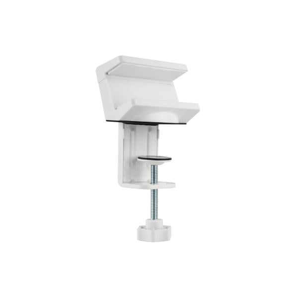 Equip 650806 Clamp-On Power Strip Holder, Power extension holder, White, ABS, Steel, 100 mm, 62 mm
