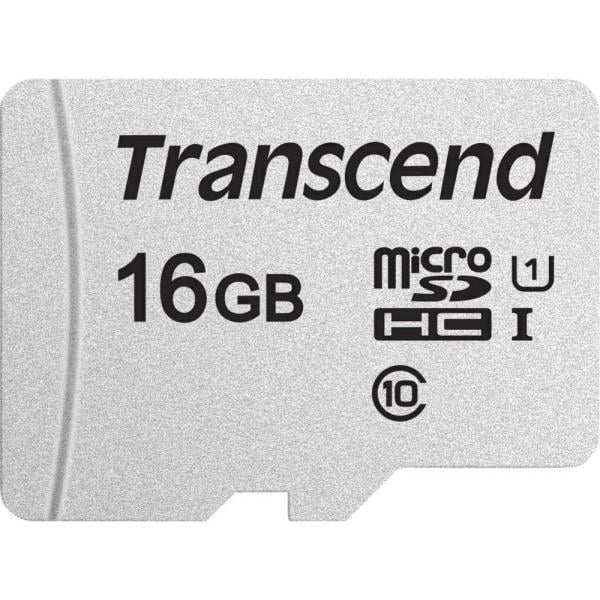 Transcend TS16GUSD300S-A 300S microSDHC, 16GB, UHS-I, C10, U1 (with adapter)