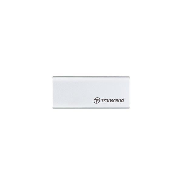 Transcend TS240GESD240C 240C Portable SSD, 240GB, Extern, USB 3.1 Gen2, 520/ 460 MB/s, Silver