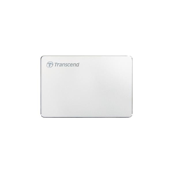 Transcend TS1TSJ25C3S StoreJet® 25C3S Portable Hard Drive, 1 TB, USB 3.1 Gen1/ Type-C, White