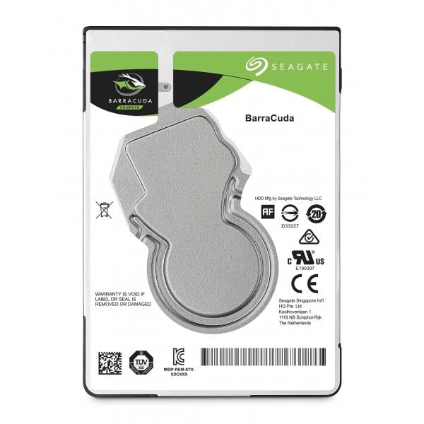 Seagate ST5000LM000 Barracuda HDD, 2.5", 5 TB, Serial-ATA3 6Gbps, 5400 RPM, 128MB, 2.1w