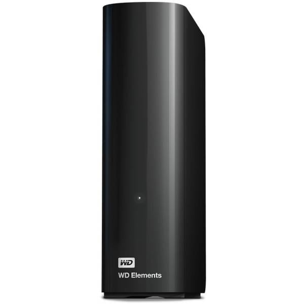 Western Digital WDBWLG0100HBK-EESNWD Elements Desktop Storage HDD [Extern, 10TB, USB3.0, Black]