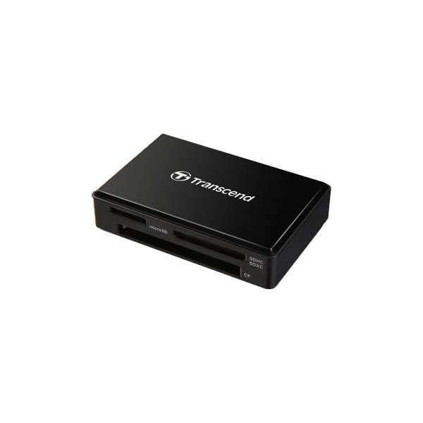 Transcend TS-RDF8K2 RDF8K2, USB3.1 Gen1, (Micro-SDHC/XC, UHS-I, CF UMDA7, Black