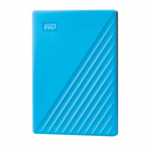 Western Digital WDBYVG0020BBL-WESN My Passport External HDD, 2TB, USB 3.2 Gen 1, Sky Blue