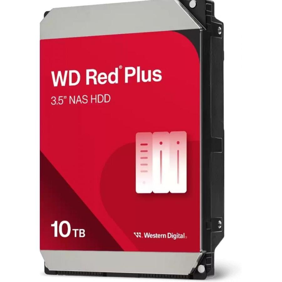 Western Digital WD101EFBX RED PLUS HDD, 10TB, 3.5", SATA3, 7200 RPM, 256 MB, 215 MB/s