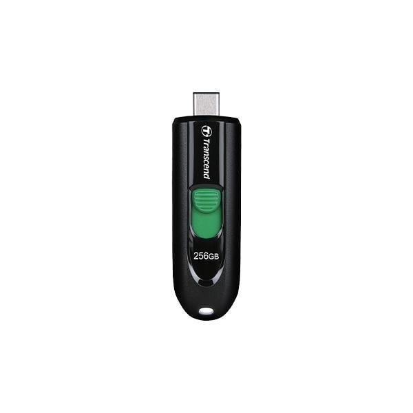 Transcend TS256GJF790C JetFlash 790C Capless Pen Drive 256GB, USB3.2 Gen 1, Type-C, Black