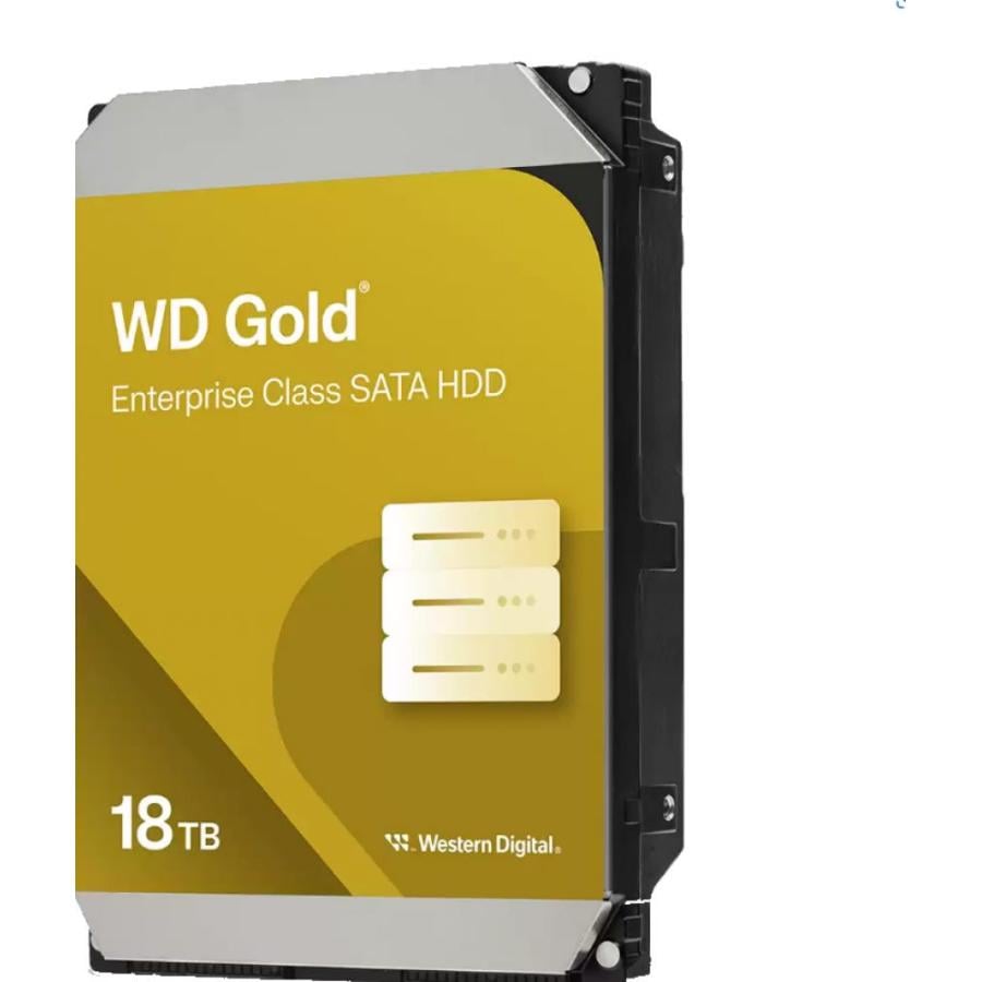 Western Digital WD181KRYZ Gold, 18TB, HDD, 3.5", SATA 6Gbps, 7200RPM, 512 MB