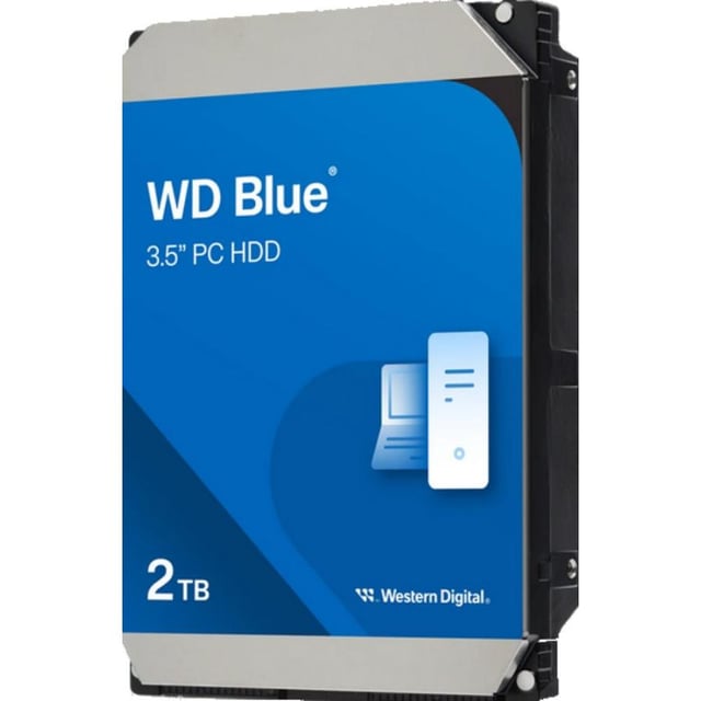 Western Digital WD20EZBX Blue HDD, 2 TB, 3.5", SATA3, 6 Gbps, 7200 RPM, 256 MB