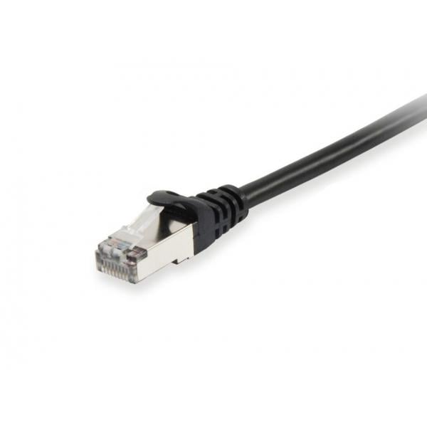 Equip 63559207101 Cat.6 S/FTP Patch Cable, 3.0m, Black, 50pcs/set, 3 m, RJ45, Black
