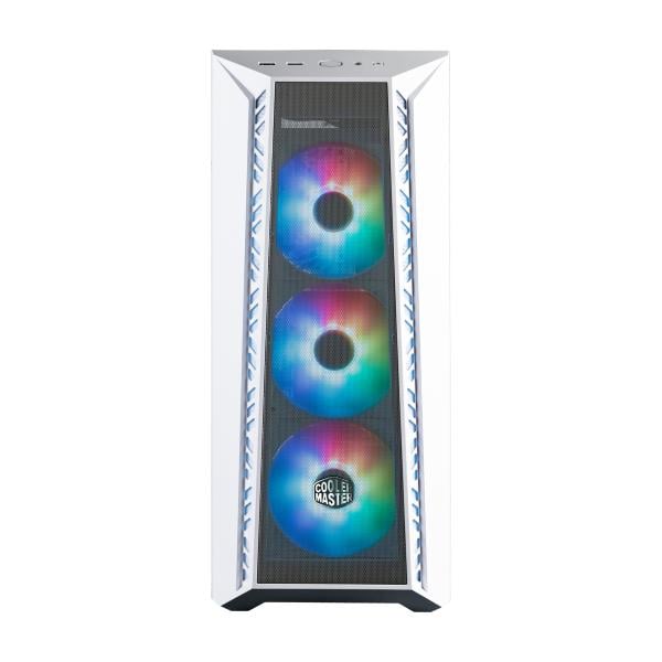 Cooler Master MB520-WGNN-S00 MasterBox 520 Mesh White, ATX, midi, Edge-to-edge transparent window
