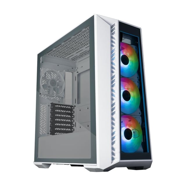 Cooler Master MB520-KGNN-S01 MasterBox 520 White, ATX, Midi-Tower, Edge-to-edge transparent window