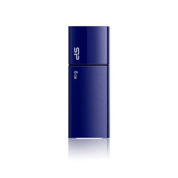Silicon Power SP008GBUF2U05V1D Ultima U05, 8 GB, USB Type-A, 2.0, Cap, 9.2 g, Blue