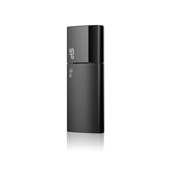 Silicon Power SP016GBUF2U05V1K Ultima U05, 16 GB, USB Type-A, 2.0, Slide, 9.2 g, Black