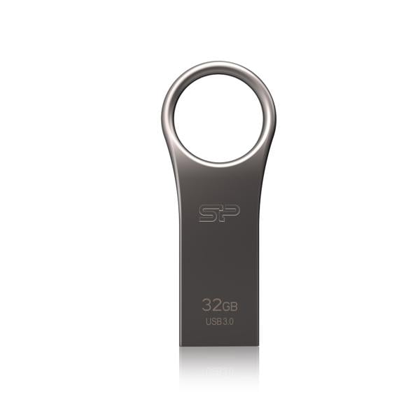 Silicon Power SP032GBUF3J80V1T Jewel J80, 32GB, USB Type-A, 3.2 Gen 1 (3.1 Gen 1) Capless, Titanium