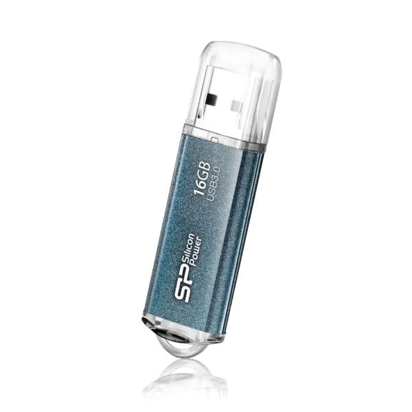 Silicon Power SP016GBUF3M01V1B Marvel M01 16GB, 16 GB, USB Type-A, 3.2 Gen 1 (3.1 Gen 1) Cap, Blue