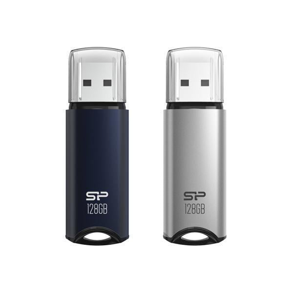 Silicon Power SP128GBUF3M02V1B Marvel M02 pendrive, 128 GB, USB 3.2 gen 1, Blue, Built-in straphole