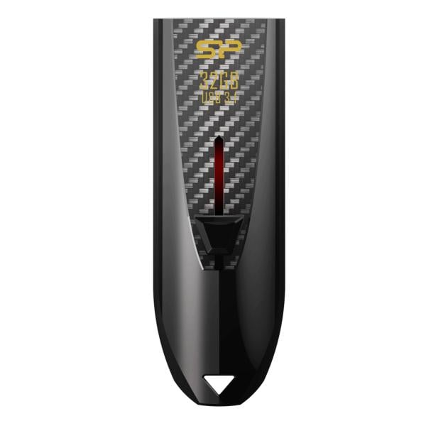Silicon Power SP032GBUF3B25V1K Blaze B25, 32 GB, USB Type-A, 3.2 Gen 1, Slide, 8.2 g, Black