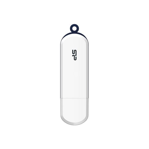 Silicon Power SP128GBUF3B32V1W Blaze B32, 128 GB, USB Type-A, 3.2 Gen 1, Cap, White