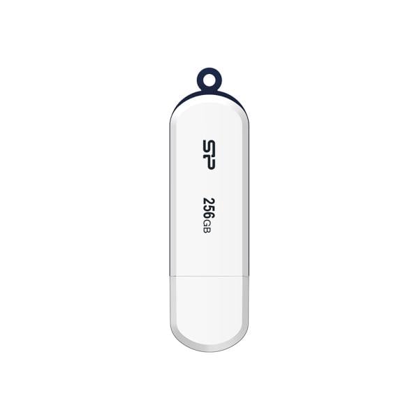 Silicon Power SP256GBUF3B32V1W Blaze B32, 256 GB, USB Type-A, 3.2 Gen 1, Cap, White