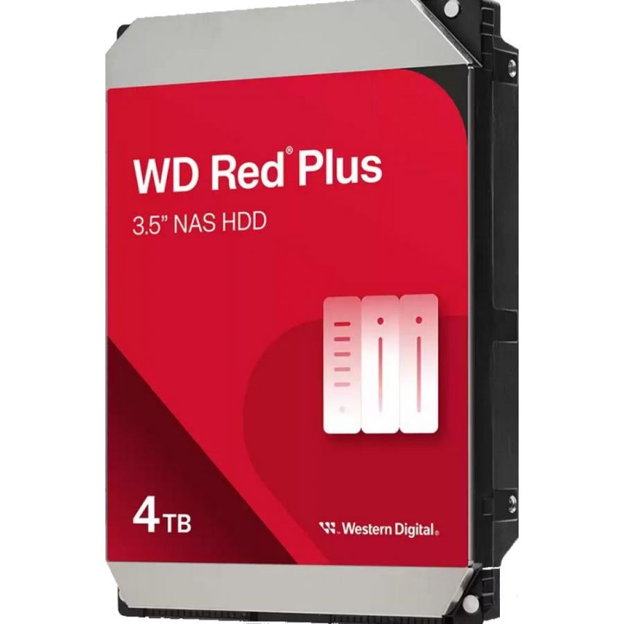 Western Digital WD40EFPX RED PLUS HDD, 4TB, 3.5", SATA3, 5400 RPM, 256 MB, 150 MB/s
