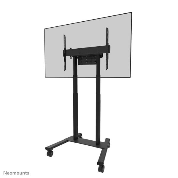 Neomounts FL55-875BL1 Motorised Mobile Floor Stand, 37" - 70", 50kg, 100x100 - 800x600