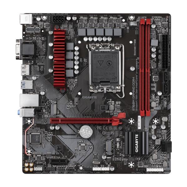 Gigabyte B760M GAMING DDR4, LGA1700, Intel B760, Intel® Core™, DDR4-SDRAM, 64 GB
