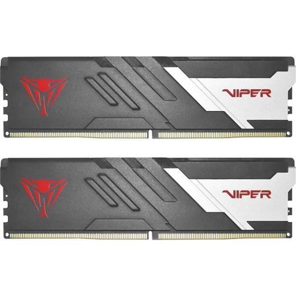 Patriot PVV532G700C32K Viper Venom DUAL KIT, 32GB, DIMM, DDR5, 7000MHz CL32, BLK/SIR, HS