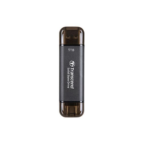 Transcend TS1TESD310C ESD310C External SSD, 1TB, USB Type-C/ Type-A, 10Gbps