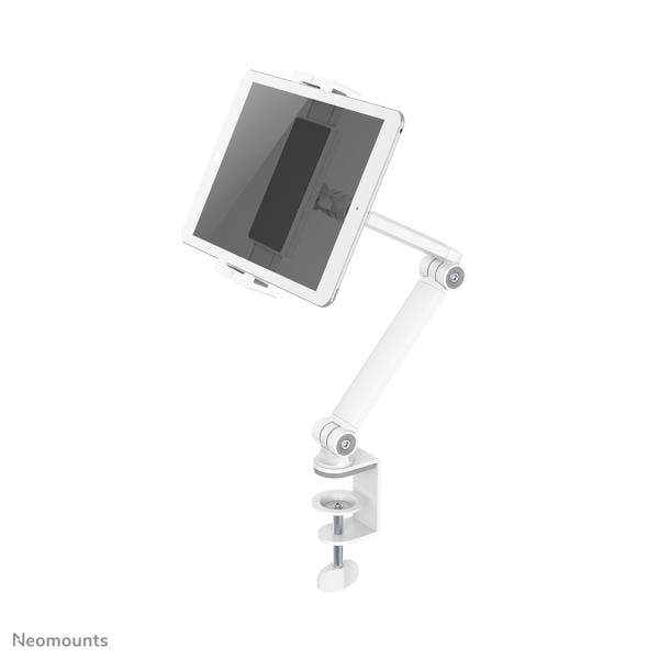 Neomounts DS15-545WH1 Neomounts Tablet Desk Clamp, 4.7 inch - 12.9 inch, 1 kg, white