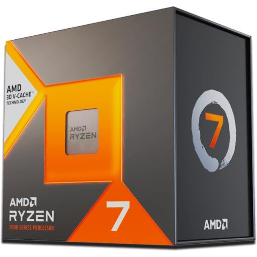 AMD 100-100000910WOF Ryzen 7 7800X3D, AM5, 8-Core, 5 Ghz, 104 MB, 120W, BOX