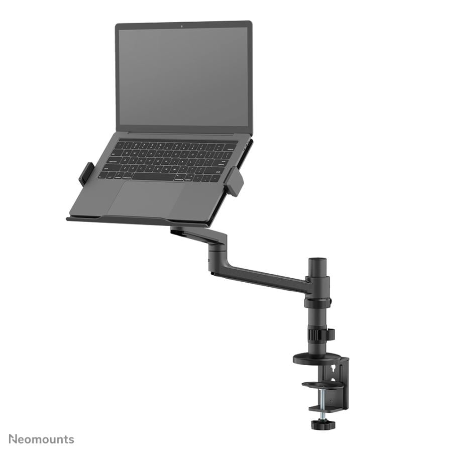 Neomounts DS20-425BL1 Laptop Desk-mount, 11.5" - 17.3", 5 kg, tilt/ rotate/ swivel, Steel, Black