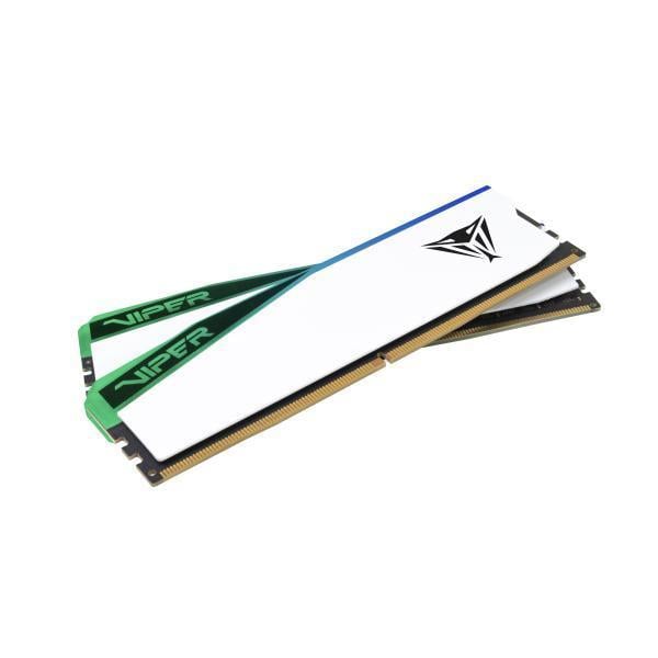 Patriot PVER548G60C42KW Viper Elite 5 White Dual-Kit, 48 GB, DDR5, CL42, 6000 MHz, RGB, HS