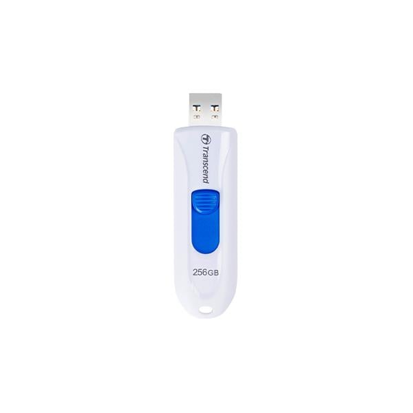 Transcend TS256GJF790W Pen Drive, 256GB, USB3.1, Capless, White