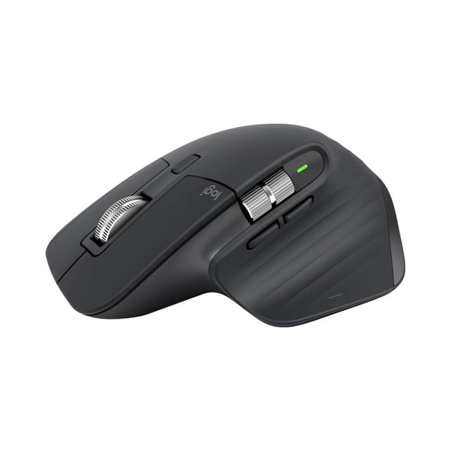 Logitech 910-006559 MX Master 3S Performance Wireless Mouse, Laser, RF Wireless, Bluetooth, 8000 DPI