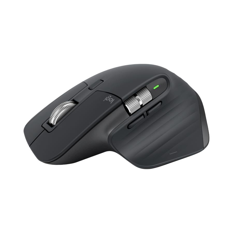 Logitech 910-006559 MX Master 3S Performance Wireless Mouse, Laser, RF Wireless, Bluetooth, 8000 DPI