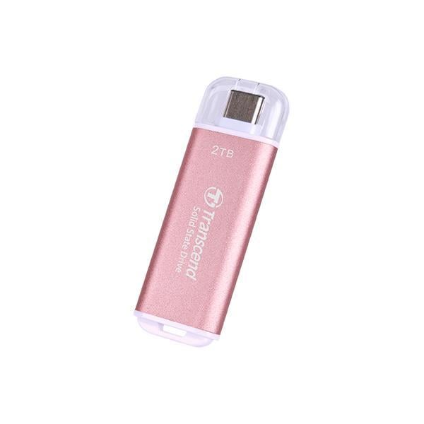 Transcend TS2TESD300P ESD300 PINK External SSD, 2TB, USB Type-C 10Gbps, 1050/ 950 MB/s max