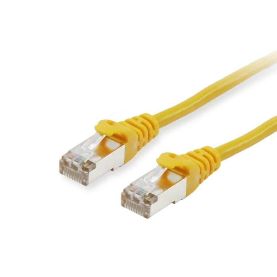 Equip 61556307101 Cat.6 S/FTP Patch Cable, 25m, Yellow, Cat6, RJ45, Yellow