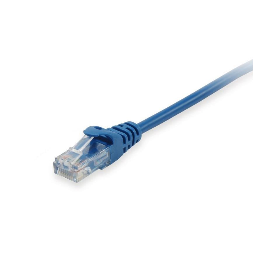 Equip 60303107101 Cat.6A U/UTP Patch Cable, 0.5m, Blue, 0.5 m, Cat6a, RJ45, Blue
