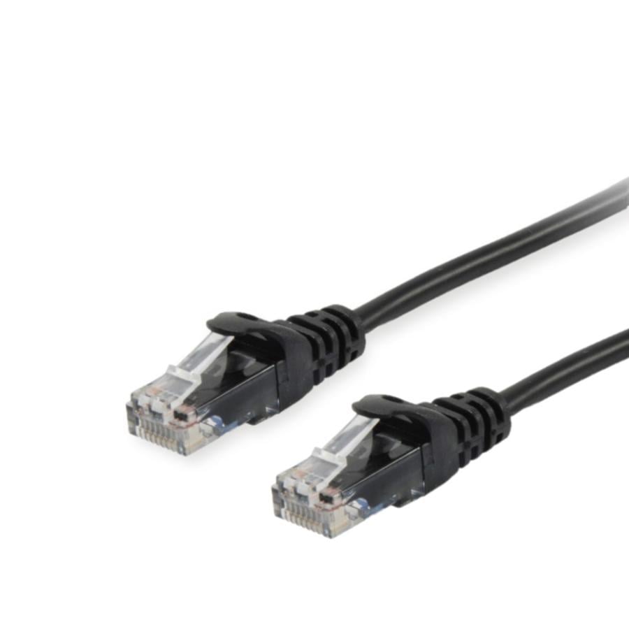 Equip 60315307101 Cat.6A U/UTP Patch Cable, 1.5m, Black, 1.5m, Cat6a, RJ45, Black