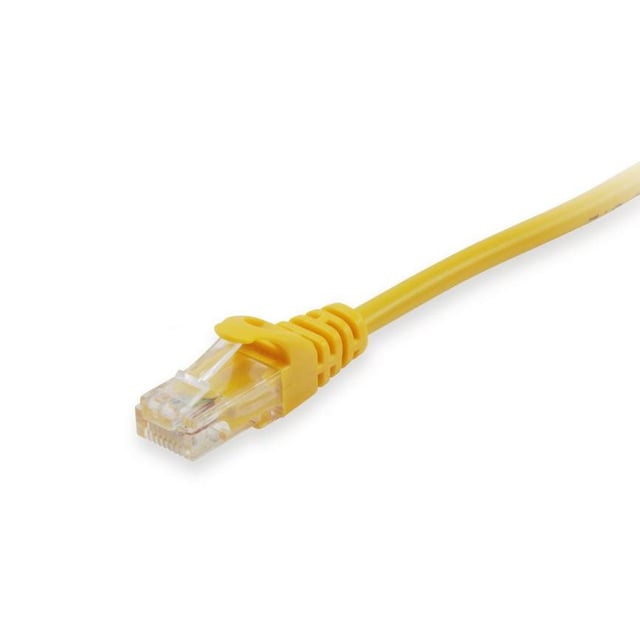 Equip 60306207101 Cat.6A U/UTP Patch Cable, 1m, Yellow, 1 m, Cat6a, RJ45, Yellow