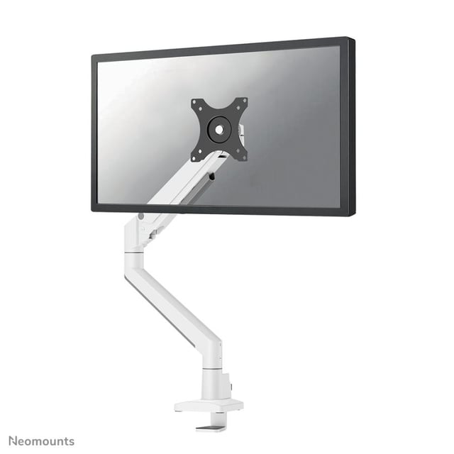 Neomounts DS70-250WH1 desk monitor arm, Clamp/Grommet, 9 kg, 17" - 35", White