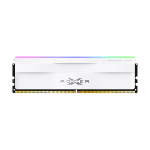Silicon Power SP064GXLWU60AFDH XPOWER Zenith RGB U-DIMM Kit, 64 GB, DDR5, 6000 Mhz,CL30, OC, White