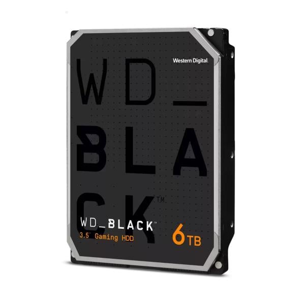 Western Digital WD6004FZBX BLACK HDD, 6TB, 3.5", SATA3, 64MB, 7200RPM, 164 MB/s