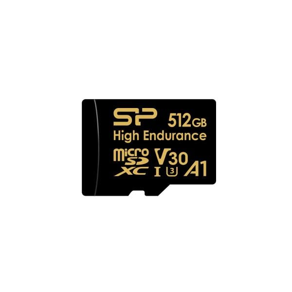 Silicon Power SP032GBSTHDV3V1HSP High Endurance microSD, 32 GB, 4K UHD, V30, UHS-1 A1