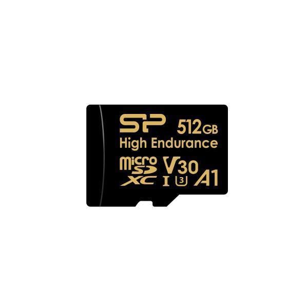 Silicon Power SP256GBSTXDV3V1HSP High Endurance microSD, 256 GB, 4K UHD, V30, UHS-1 A1